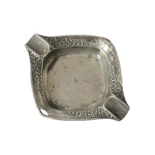 Art Nouveau Pewter Ashtray from Orivit, 1900s For Sale