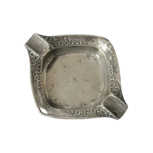 Art Nouveau Pewter Ashtray from Orivit, 1900s