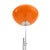 Space Age Orange Floor Lamp, 1960s For Sale - Image 4 of 6