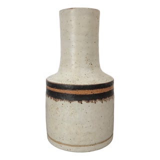 Italian Stoneware Vase by Bruno Gambone, 1960s For Sale