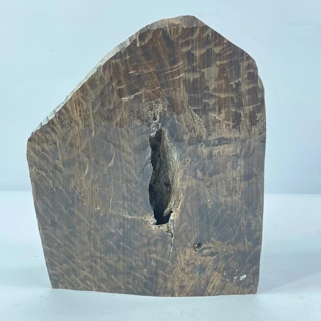 Early 20th Century Makonde Adam, Eve, and Snake Wood Carving MATTER COLLECTION For Sale - Image 4 of 7