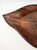 Large Aged Copper-Style Hammered Metal Fall Leaf Shaped Decor Serving Tray For Sale - Image 4 of 6