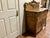 Brown Antique Solid Oak 1800's Sideboard Buffet Cupboard Fancy Carving All Original For Sale - Image 8 of 11