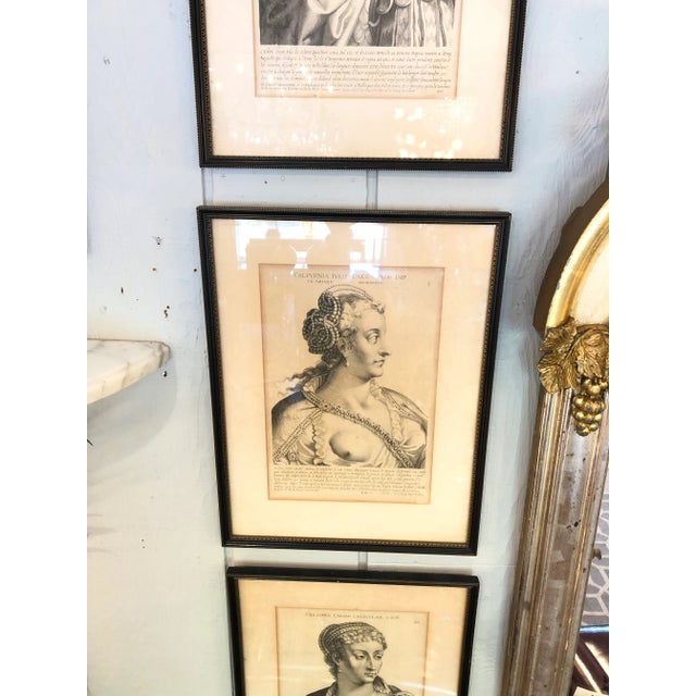 Antique Etchings Portraits of Roman Leaders Set of 8 For Sale - Image 11 of 12