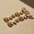 Citrine & Pearl Drop Multi-Shape Earrings, Silver, Gold, Pair For Sale - Image 4 of 8