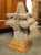Wood 18th Carved Belgian Granite Roof Finial on Contemporary Wooden Plinth For Sale - Image 7 of 12