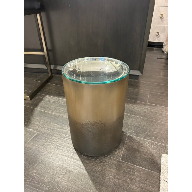 Art Deco Ombre Side Table For Sale - Image 3 of 6