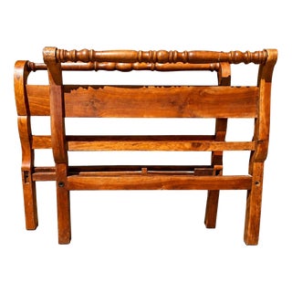 19th Century Bed in Pau-Óleo Wood For Sale