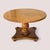Vintage Round Solid Maple Pedestal End Table With Decorative Rosettes For Sale - Image 12 of 15