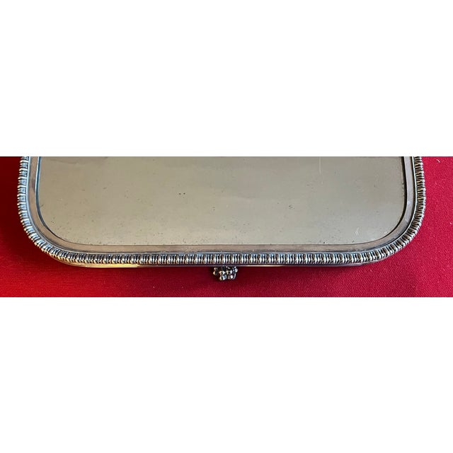 English Antique 19th Century George III English Old Sheffield Plate Mirrored Silver Plateau Surtout De Table Centerpiece by Matthew Boulton Circa 1800 - 1810 For Sale - Image 3 of 18