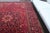 1960s Vintage Persian Handmade Wool Cotton Red Area Rug For Sale In San Francisco - Image 6 of 11