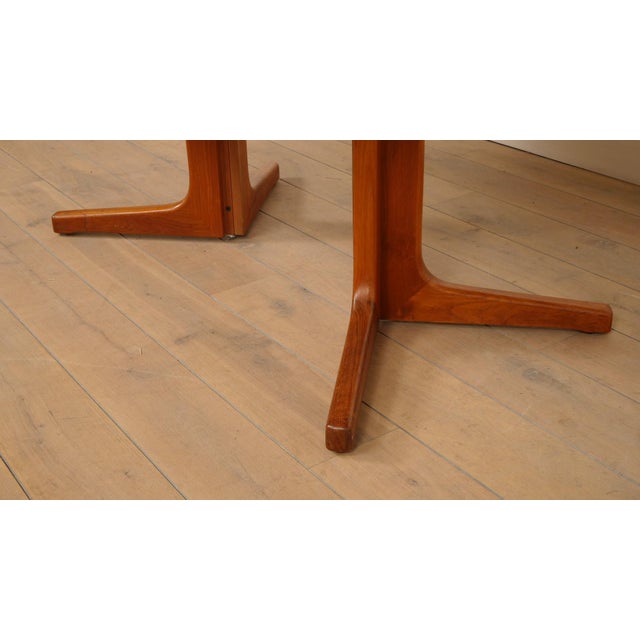 Vintage Teak Dining Table, 1950s For Sale - Image 12 of 14