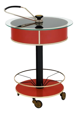 Italian Hydraulic Bar Cart
