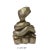 Figurative Chinese Oriental Silver Pewter Color Metal Fengshui Snake Ingot Figure For Sale - Image 3 of 6