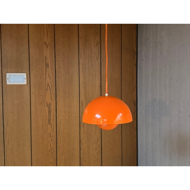 Flower Pot Pendant Lamp by Verner Panton for Louis Poulsen, Denmark, 1960s For Sale - Image 12 of 14