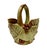 American Vintage McCoy Pottery Leaves & Berries Art Pottery Basket Planter/Vase. For Sale - Image 3 of 8