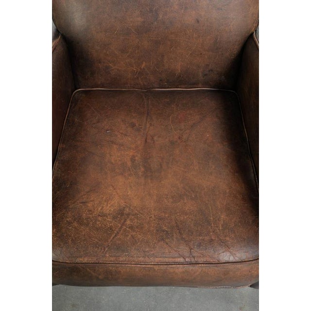 Vintage Sheepskin Armchairs, Set of 2 For Sale - Image 5 of 18