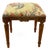 19th C. French Louis XVI Carved Oak Stool For Sale