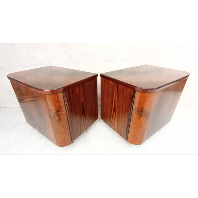 Bedside Tables by Jindřich Halabala for Up Závody, 1960s, Set of 2 For Sale - Image 6 of 18