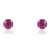 Art Deco Regal 17.45 Ct Green Onyx Necklace & 1.58 Ct Round Ruby Stud Earrings Jewelry Suite 3 Pieces For Sale - Image 3 of 16