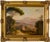 Italian Signed Neapolitan Landscape, 1860s, Painting Oil on Canvas For Sale