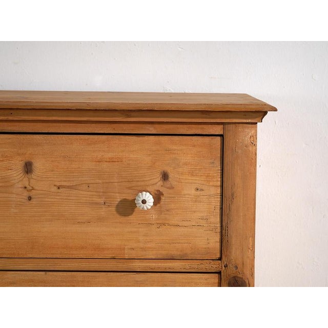 Wood Antique Provençal Chest of Drawers 1920 19 For Sale - Image 7 of 12