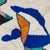 Textile Moroccan Berber Textile Wall Art – Abstract Figurative Design For Sale - Image 7 of 9