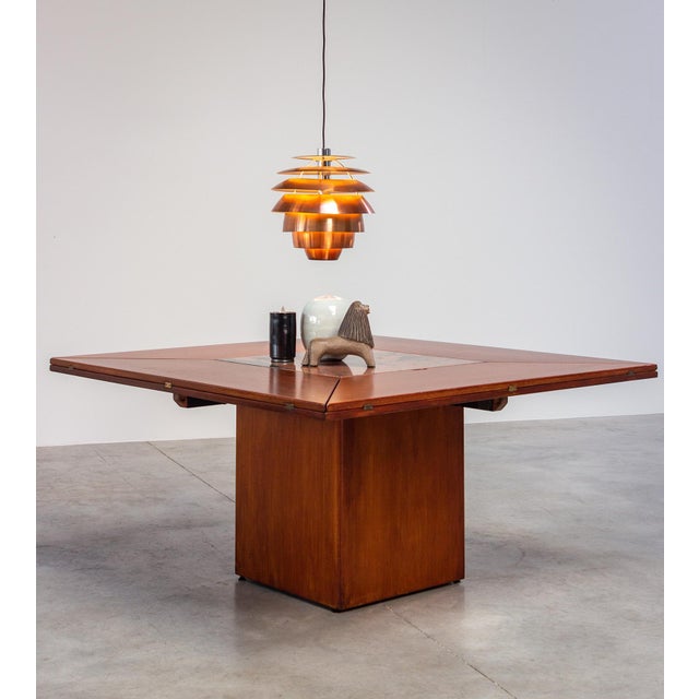 Circular Dining Table by Bob Van den Berghe for Van den Berghe Pauvers, 1976 For Sale - Image 4 of 11