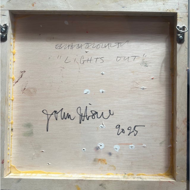 Contemporary Lights Out by John Gibson For Sale - Image 3 of 3