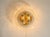 Gold Large Mushroom Ceiling Lamp with 4 Sockets from Limburg, 1970s For Sale - Image 8 of 18