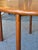 Brown Danish Mid Century Modern Extending Teak Round Dining Table c.1960 For Sale - Image 8 of 11