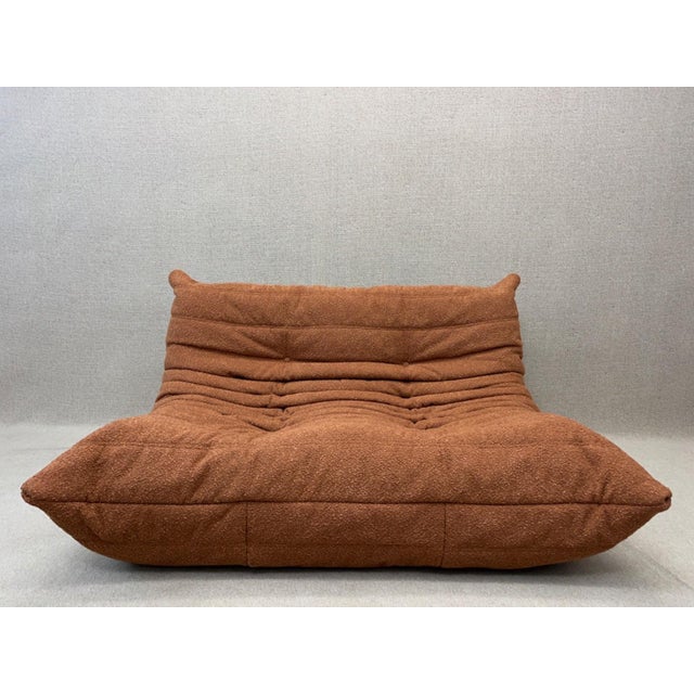 Mid-Century Modern Togo 2-Seater Sofa by Michel Ducaroy for Ligne Roset, 2010 For Sale - Image 3 of 18