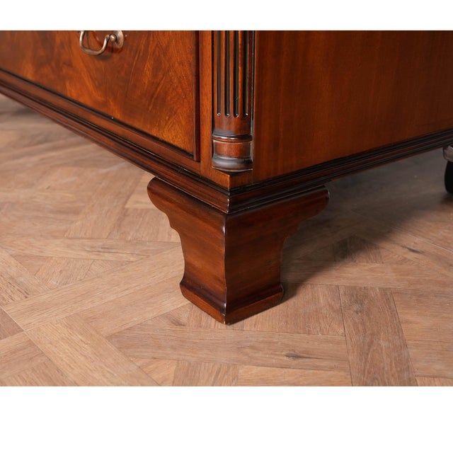 Chippendale Mahogany Tall Chest by Niagara Furniture For Sale - Image 6 of 14