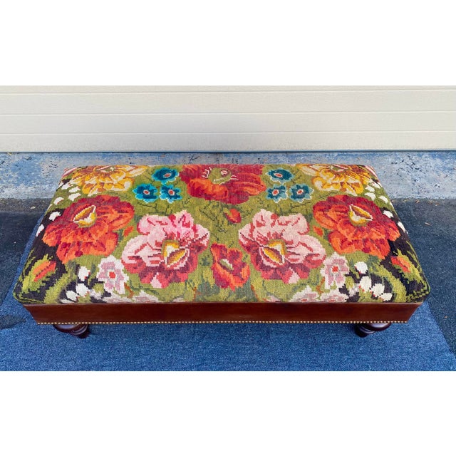 Smith Kilim Ottoman Bench Chairish