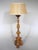 19th Century French Louis XIV Style Carved Wooden Candlestick Lamp For Sale - Image 15 of 17