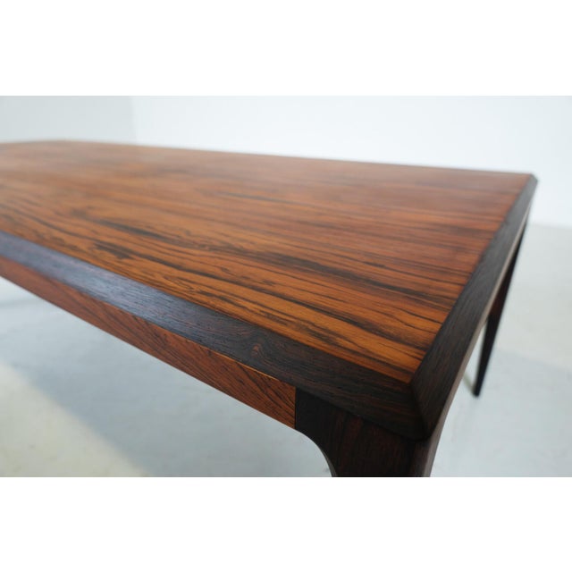 Mid-Century Modern Coffee Table by Johannes Andersen by Silkeborg, 1960s This piece is attributed to the mentioned...