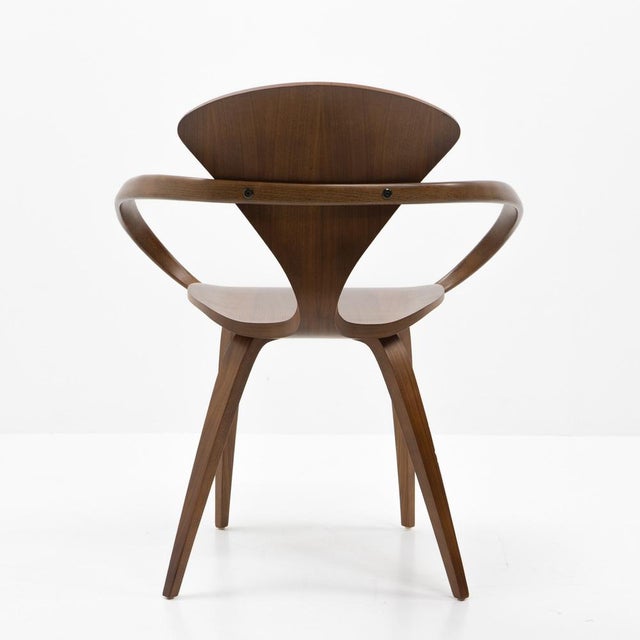 2000 - 2009 Walnut Armhair by Cherner Chair Company, 2000s For Sale - Image 5 of 15