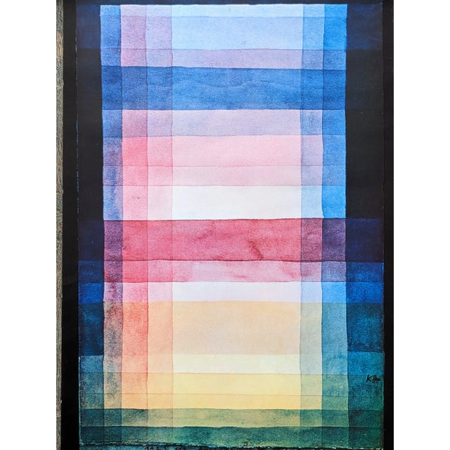 Abstract Lithographic Poster by Paul Klee, 1978 For Sale - Image 3 of 4