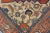 Orange Antique Persian Serapi Rug in Geometric Medallion Design With Orange & Blue 8'2 X 11'3 For Sale - Image 8 of 16