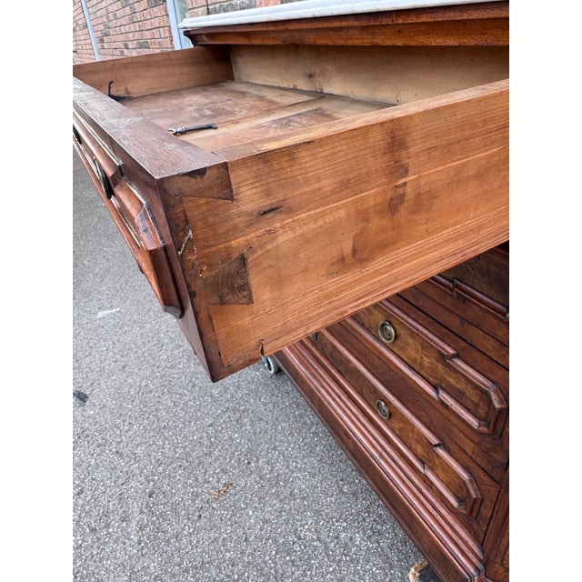 19th Century Italian Commode With Marble For Sale - Image 15 of 18