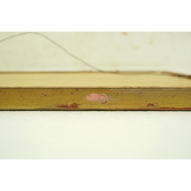 Green Vintage Rural Farmer With Oxen Wagon Photograph For Sale - Image 8 of 10