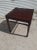 Asian Henredon Walnut Ming Style Side Table For Sale - Image 3 of 7