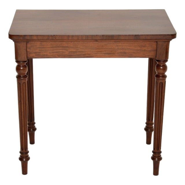 Antique Victorian Console Table, 1840s For Sale