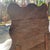 Vintage Rustic Dark Pine Wood Chiffonier Cabinet W/ Scrolled Top - Shelf & Drawer For Sale - Image 16 of 18