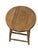 Early 20th Century Antique Country Round Wooden Stool With Turned Legs and Stretchers For Sale - Image 5 of 18