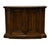 Wood Century Furniture Solid Walnut Italian Neoclassical Tuscan Style 52" 40" Flip Top Server Buffet For Sale - Image 7 of 12