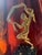 Janlé, Nude Figurative Composition, 1920s, Bronze, Chrome Plating & Granite For Sale - Image 9 of 15