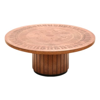 Vintage Brutalist Coffee Table by VAD Trævarefabrik, 1970s For Sale