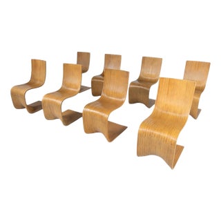 Bamboo Dining Chairs by Alejandro Estrada for Piegatto, 2000s, Set of 8 For Sale