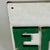 Mid 20th Century Vintage Large "Enter" Sign on Masonite With Raised Letters in Green Paint For Sale - Image 5 of 9